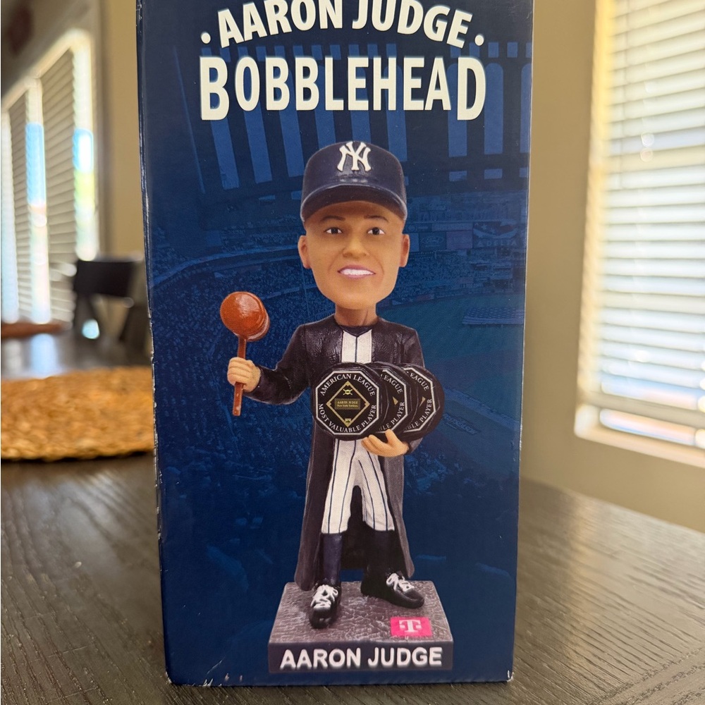 2026 Aaron Judge NY Yankees 3X MVP SGA Bobblehead ALL-RISE Captain New York 6/20